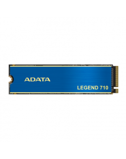 ADATA LEGEND 710 512 GB, SSD form factor M.2 2280, SSD interface PCIe Gen3x4, Write speed 1800 MB/s, Read speed 2400 MB/s