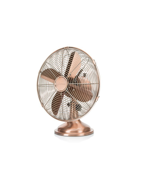 Tristar VE-5970 Table fan, Number of speeds 3, 35 W, Oscillation, Diameter 30 cm, Copper