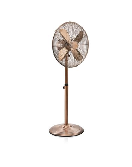 Tristar VE-5971 Retro stand fan, Number of speeds 3, 50 W, Oscillation, Diameter 40 cm, Copper