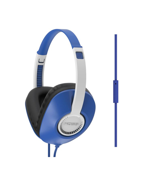 Koss Headphones UR23iB Headband/On-Ear, 3.5mm (1/8 inch), Microphone, Blue,