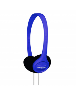 Koss Headphones KPH7b Headband/On-Ear, 3.5mm (1/8 inch), Blue,