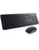 Dell Keyboard and Mouse KM3322W Keyboard and Mouse Set, Wireless, Batteries included, RU, Black