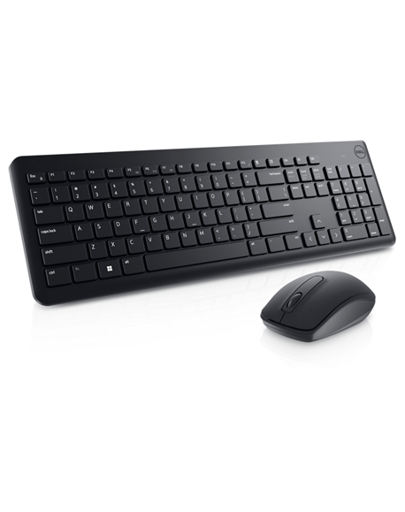 Dell Keyboard and Mouse KM3322W Keyboard and Mouse Set, Wireless, Batteries included, RU, Black