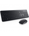 Dell Keyboard and Mouse KM3322W Keyboard and Mouse Set, Wireless, Batteries included, RU, Black