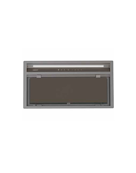 CATA Hood GCX 53 SD Canopy, Energy efficiency class A, Width 53 cm, 750 m³/h, Touch Control, LED, Stainless steel/Gray glass