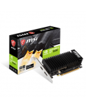 MSI GeForce GT 1030 2GHD4 LP OC NVIDIA, 2 GB, GeForce GT 1030, DDR4, PCI Express 3.0 x16 (uses x4), HDMI ports quantity 1, Memory clock speed 2100 MHz