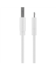 Goobay Micro USB charging and sync cable 43837 White, USB 2.0 micro male (type B), USB 2.0 male (type A)