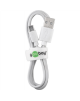 Goobay Micro USB charging and sync cable 43837 White, USB 2.0 micro male (type B), USB 2.0 male (type A)