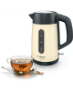 Bosch Kettle TWK4P437 Electric, 2400 W, 1.7 L, Stainless steel, Beige
