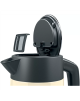 Bosch Kettle TWK4P437 Electric, 2400 W, 1.7 L, Stainless steel, Beige