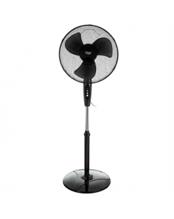 Adler Fan AD 7323b Stand Fan, Number of speeds 3, 90 W, Oscillation, Diameter 40 cm, Black