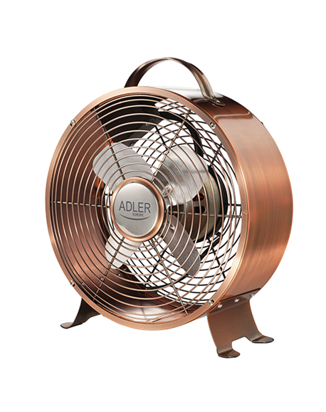 Adler Fan AD 7324 Loft Fan, Number of speeds 2, 50 W, Diameter 20 cm, Copper
