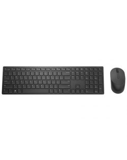 Dell Pro Keyboard and Mouse (RTL BOX) KM5221W Wireless, Wireless (2.4 GHz), Batteries included, US/LT International (QWERTY), Bl