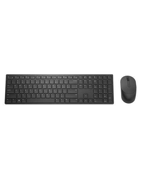 Dell Pro Keyboard and Mouse (RTL BOX) KM5221W Wireless, Wireless (2.4 GHz), Batteries included, US/LT International (QWERTY), Bl