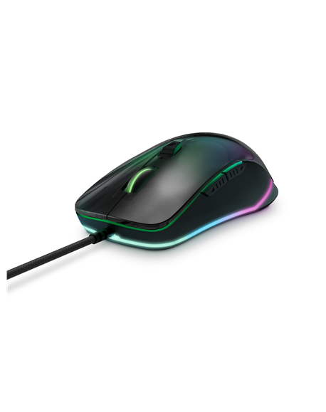 Energy Sistem Gaming Mouse ESG M3 Neon (Mirror Effect, USB braided cable, RGB LED light, 7200 DPI)