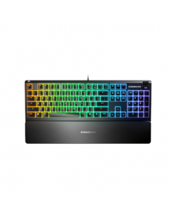 SteelSeries Apex 3 Gaming Keyboard, US Layout, Wired, Black