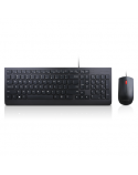 Lenovo Keyboard and Mouse Combo, Wired, Keyboard layout English/Lithuanian, Black