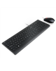 Lenovo Keyboard and Mouse Combo, Wired, Keyboard layout English/Lithuanian, Black