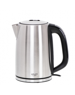Adler Kettle AD 1340 Electric, 2200 W, 1.7 L, Stainless steel, 360° rotational base, Inox