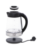 Adler Kettle AD 1285 Electric, 2200 W, 1.7 L, Glass/Stainless steel, 360° rotational base, Grey