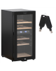 Adler Wine Cooler AD 8080 Energy efficiency class G, Free standing, Bottles capacity 24, Cooling type Compressor, Black