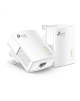 TP-LINK Gigabit Powerline Starter Kit TL-PA7017 KIT 10/100/1000 Mbit/s, Ethernet LAN (RJ-45) ports 1, No Wi-Fi, Data transfer ra