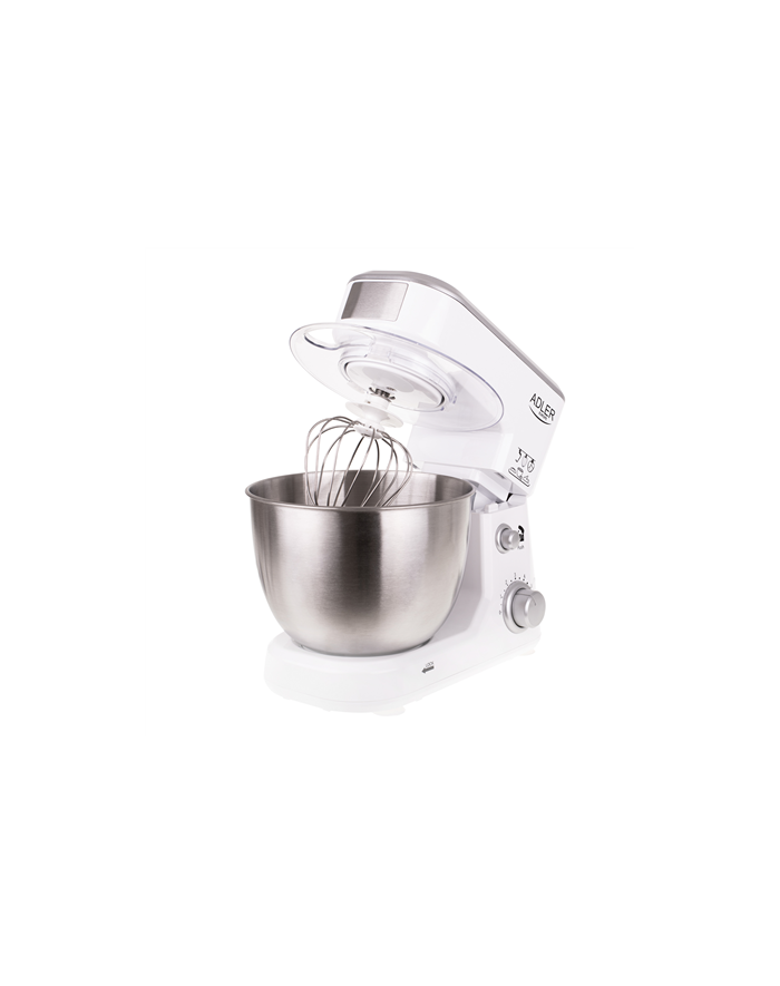 Adler AD 4216 Food Processor, 1000 W, Bowl capacity 4 L, Number of speeds 6, White