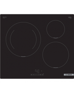 Bosch PUJ611BB5E Induction, Number of burners/cooking zones 3, TouchSelect Control, Timer, Black