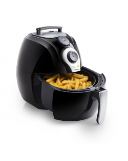 Tristar Crispy Fryer XL Black, Silver, 1500 W W, 3.2 L