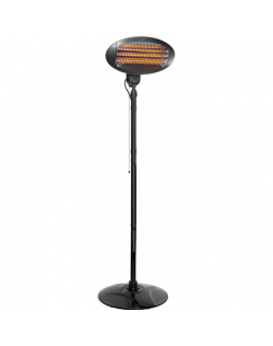 Tristar Heater KA-5287 Patio heater, 2000 W, Number of power levels 3, Suitable for rooms up to 20 m², Black