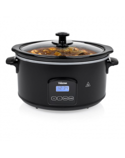 Tristar Digital Slowcooker VS-3920 210 W, Stainless steel, 4.5 L, Number of programs 4, Black