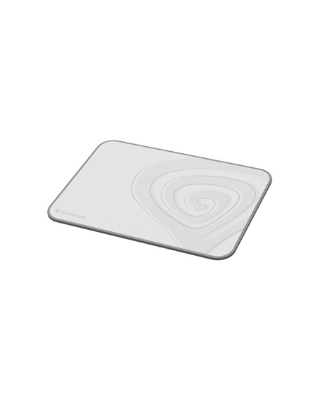 Genesis Mouse Pad Carbon 400 M Logo 250 x 350 x 3 mm, Gray/White