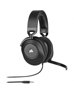 Corsair Surround Gaming Headset HS65 Built-in microphone, Carbon, Wired, Noice canceling