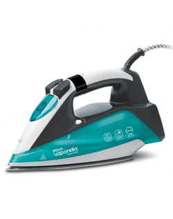 Polti Iron PLEU0253 Vaporella Quick & Slide QS220 Steam Iron, 2400 W, Water tank capacity 350 ml, Continuous steam 40 g/min, Whi