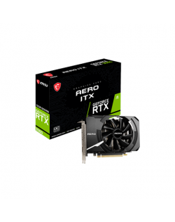 MSI GeForce RTX 3060 AERO ITX 12G OC NVIDIA, 12 GB, GeForce RTX 3060, GDDR6, PCI Express Gen 4, HDMI ports quantity 1