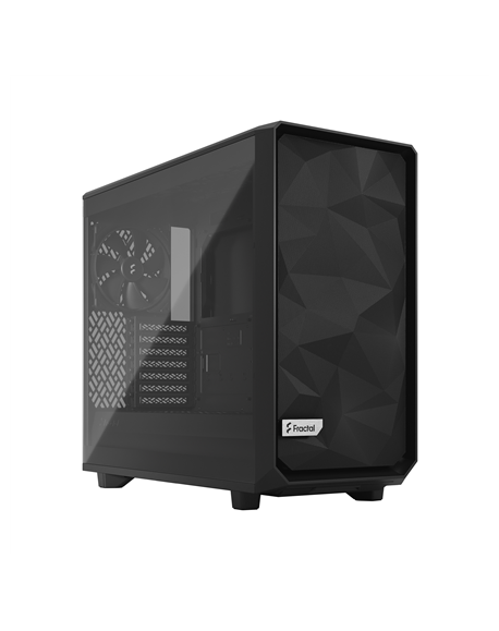 Fractal Design Meshify 2 Lite TG Light Tint Black, E-ATX, Power supply included No