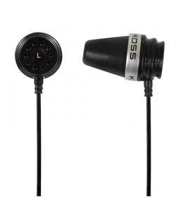 Koss Headphones Sparkplug In-ear, 3.5 mm, Black, Noice canceling,