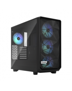 Fractal Design Meshify 2 Lite RGB TG Light Tint Black, E-ATX, Power supply included No