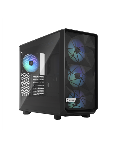 Fractal Design Meshify 2 Lite RGB TG Light Tint Black, E-ATX, Power supply included No