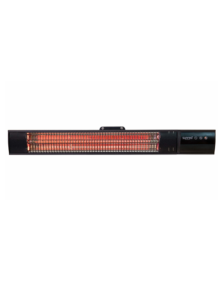 SUNRED Heater RD-DARK-25, Dark Wall Infrared, 2500 W, Black