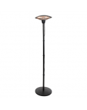 SUNRED Heater BAR-1500S, Barcelona Bright Standing Infrared, 1500 W, Black