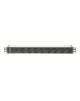 Digitus Aluminum outlet strip with pre-fuse DN-95410 Sockets quantity 8, 250 Vac, 50/60Hz, 2 m supply IEC C14 plug