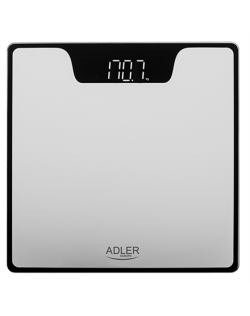 Adler Bathroom Scale AD 8174s Maximum weight (capacity) 180 kg, Accuracy 100 g, Silver