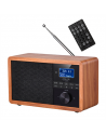 Adler Radio DAB+ Bluetooth AD 1184 Display LCD, Black/Brown, Alarm function