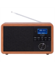 Adler Radio DAB+ Bluetooth AD 1184 Display LCD, Black/Brown, Alarm function