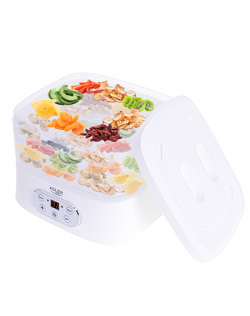 Adler Food Dehydrator AD 6658 Power 230 W, Number of trays 5, Temperature control, Integrated timer, White
