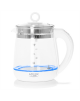 Adler Kettle AD 1299 Electric, 2200 W, 1.5 L, Glass/Stainless steel, 360° rotational base, White