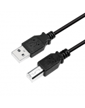 Logilink CU0007B USB 2.0 cable 2 m, USB 2.0 B (male), USB 2.0 A (male)