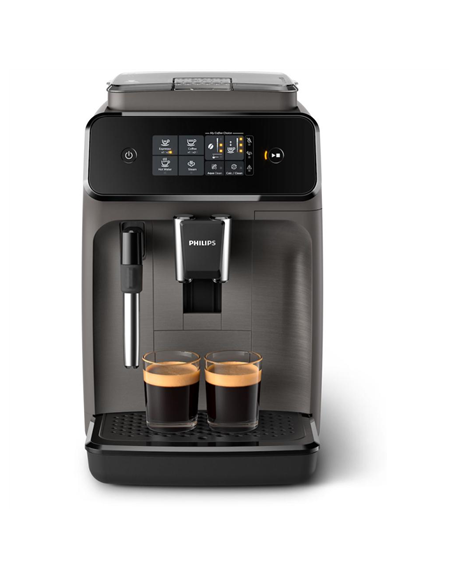 Philips Espresso Coffee maker Series 1200 EP1224/00 Pump pressure 15 bar, Built-in milk frother, Fully automatic, 1500 W, Light 