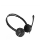 Natec Headset Canary Go On-Ear, Microphone, Noice canceling, 3.5 mm, Black